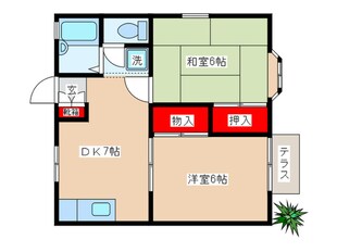 ファミール滝嶋の物件間取画像